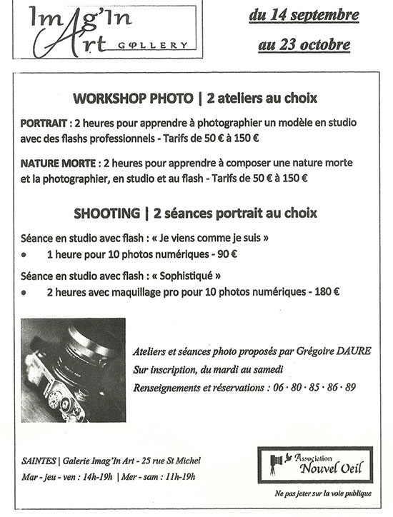 atelier photo