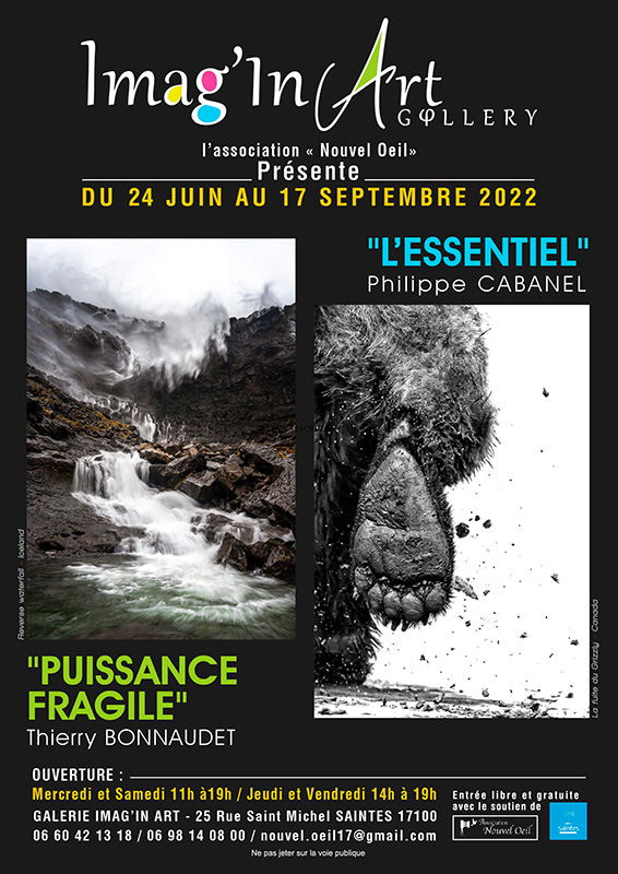 Exposition photo galerie imagin'art à Saintes