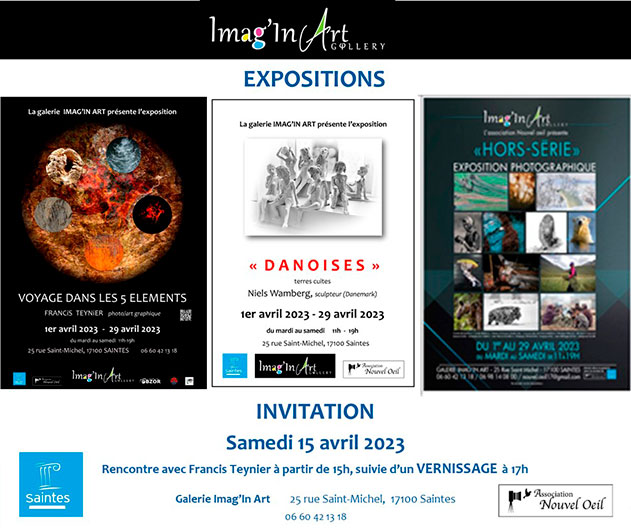Galerie Imagin'art à Saintes
